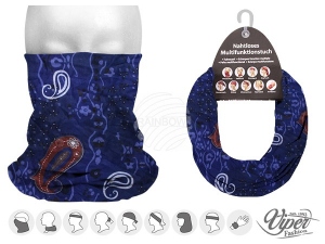 Multifunctional cloth 9 in 1 Multi-purpose scarf Paisley MF-197