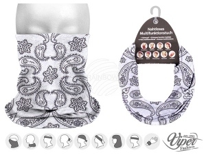 Multifunctional cloth 9 in 1 Multi-purpose scarf Paisley MF-170