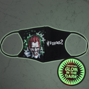 Atemschutzmaske mit Motiv Glow in the dark MASK-094