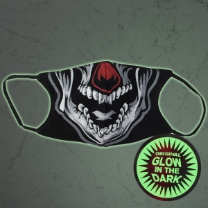 Respirator mask with motif Glow in the dark MASK-060