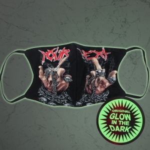 Mscara de respirador con motivo Glow in the dar MASK-083