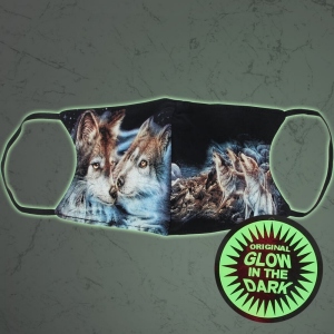 Mscara de respirador con motivo Glow in the dar MASK-080