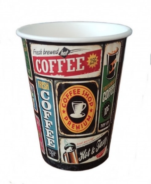Taza de caf To Go Enjoy Vintage 0,3l edicin limitada 1000 piez