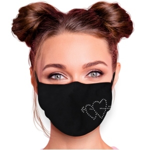 Verstellbare Motivmaske mit Motiv AM-618