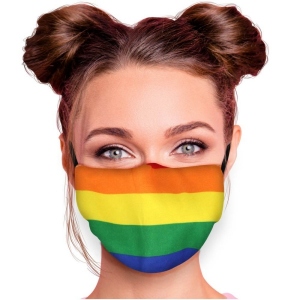 Verstellbare Motivmaske mit Motiv AM-562