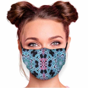 Verstellbare Motivmaske mit Motiv AM-367