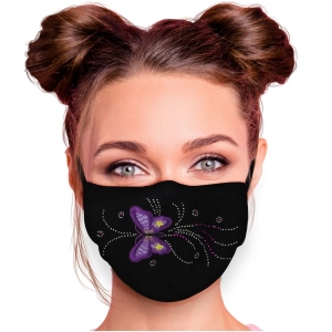 Verstellbare Motivmaske mit Motiv AM-629