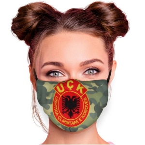 Verstellbare Motivmaske mit Motiv AM-581