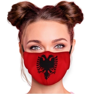 Verstellbare Motivmaske mit Motiv AM-582
