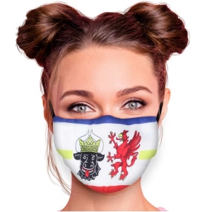 Verstellbare Motivmaske mit Motiv AM-750