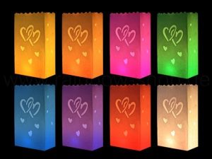 Light bags Mix intertwined Hearts