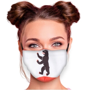 Verstellbare Motivmaske mit Motiv AM-755