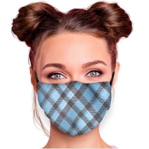 Verstellbare Motivmaske mit Motiv AM-592