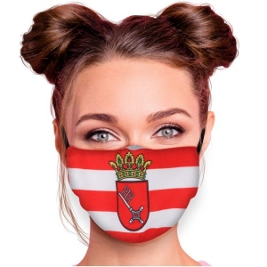 Verstellbare Motivmaske mit Motiv AM-759