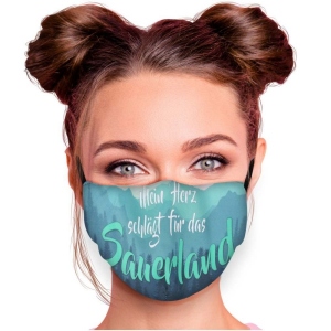 Verstellbare Motivmaske mit Motiv AM-747