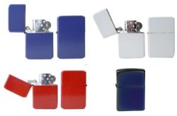 Gasoline lighter Metal colored assorted