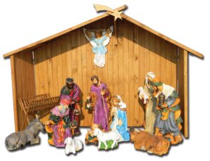 Weihnachtskrippe Figuren Set C