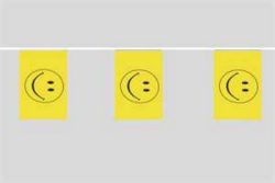 Lancuch flag Smiley