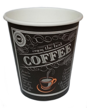 Taza de caf To Go Enjoy Best caf 0.2l 1000 piezas