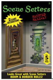 Deko window blind scene setter Haunted Hallways