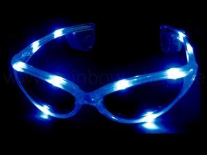 Leuchtbrillen Standard blau