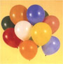 Luftballons 036 cm  bunt