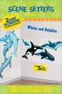 Deko window blind scene setter Aloha Whale Dolphin