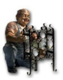 winegrower at the wine rack K134