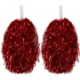 Cheerleader Pom Pom Tanzwedel rot