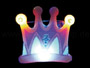 Flashing magnet crown