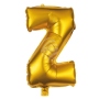 Folienballon Helium Ballon gold Buchstabe Z