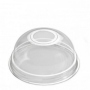 rPET Dom Lid  90mm with hole for paper cups 1000 pieces