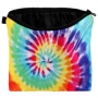 Cosmetic bag with motive Psychedelic spiral