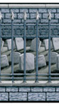 Deko window blind scene setter Graveyard Rolle