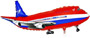 Foil balloon aircraft