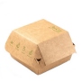 Burger Box green line plastic-free 11x11x8.5cm 450 pieces