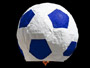 Sky lantern football blue