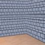 Deko window blind scene setter Fake Stone Wall
