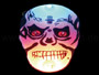 Blinky Magnet Anstecker Totenkopf
