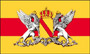Flaga Baden z ramionami