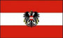 Flag Austria with eagle