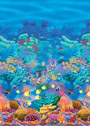 Deko window blind scene setter Aloha Coral Reef
