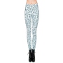Leggins con motivos para mujer Design Gota color blanco