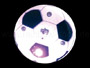 Blinky Magnet Anstecker Fuball