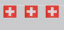 Lancuch flag Szwajcaria