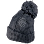 Strickmtze Long Beanie Slouch mit Bommel Modell 133