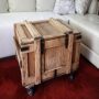 Wooden chest as a coffee table / sideboard Shabby Style