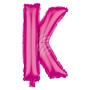 Folienballon Helium Ballon pink Buchstabe K