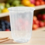 rPET U Form Clear Cup Bubble Tea Smoothi 450ml 1200Stck