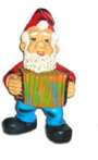 Dwarf with accordion KM51